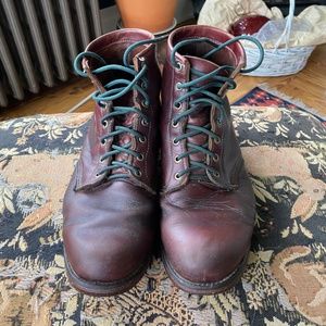 Mens LL Bean leather boots - size 13